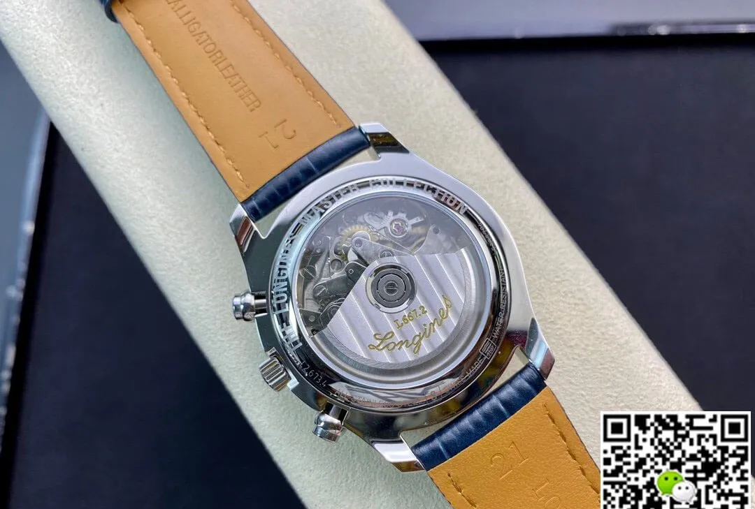 Longines Master Collection L2.773.4.92.0 YL Factory 1:1 Best Edition Replica Watch Blue Leather Strap